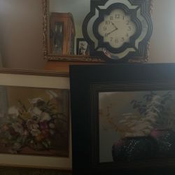 Hanging Mirror And Home Decor