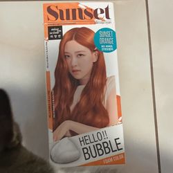 Hello Bubble: African Sunset Orange