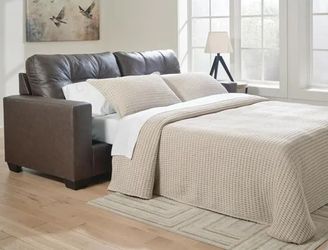 Versatile style queen sleeper sofa perfect for movie night & overnight guests