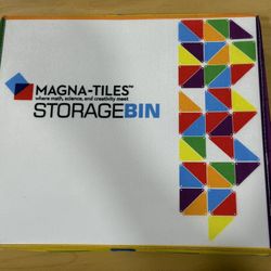 Magna Tiles Storage Box New ( open box)