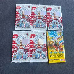 One Piece Card Game booster packs #anime #collectible