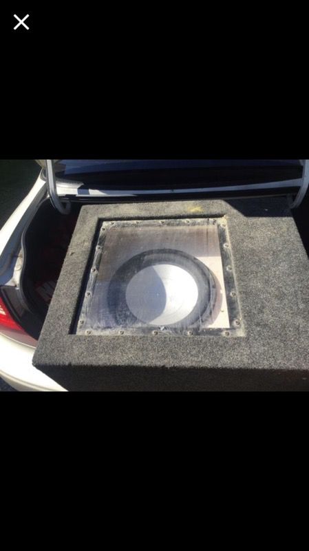 Infinity m3d 12 in ported box