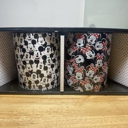 Mickey and Minnie mouse ceramic mugs in 14 ounces