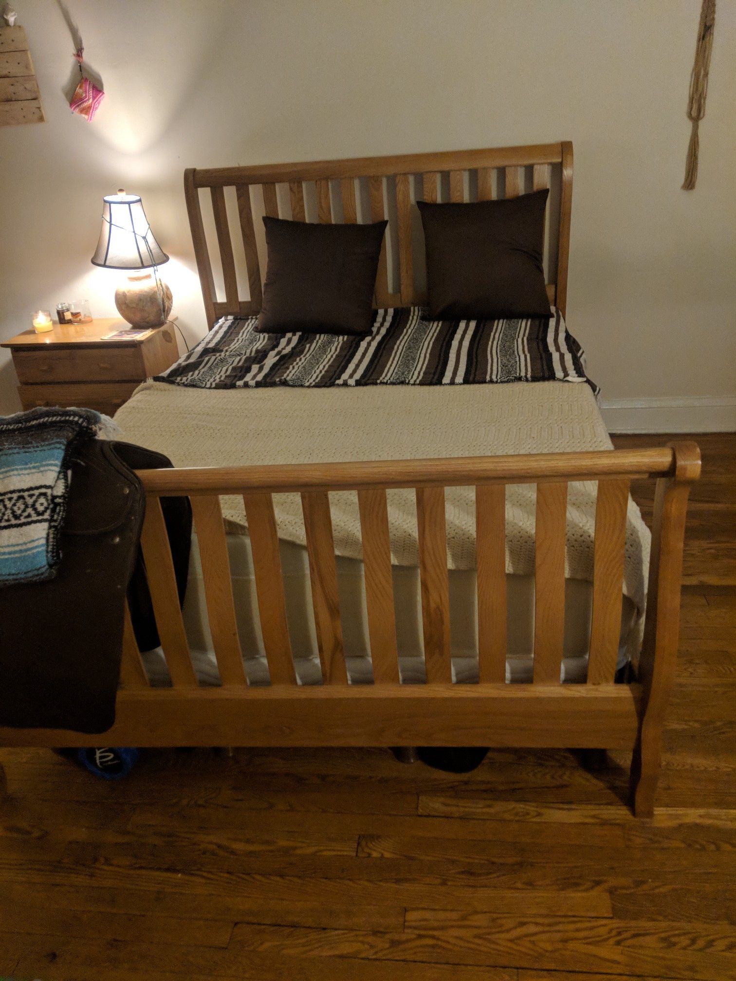 Light Wood Bedroom Set