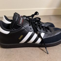 Adidas Samba Classic Men’s Sz 13.5 Black White 034563 New No Box