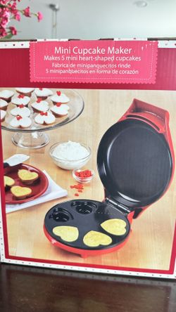 Mini Heart Cup Cake Maker