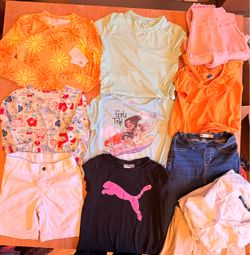 13  piezas de ropa para niña 7-8