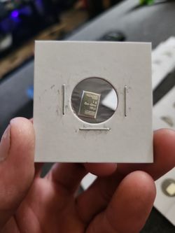 I Gram Valcambi Silver Bars And 1 Gram Geigers 
