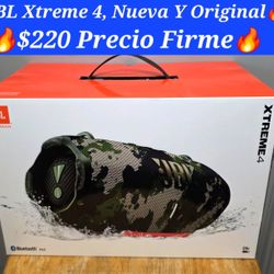 🔥JBL Xtreme 4🔥Flash Sale🔥
🔥$220 Firm On.Price/ Precio Firme🔥Original JBL💯%