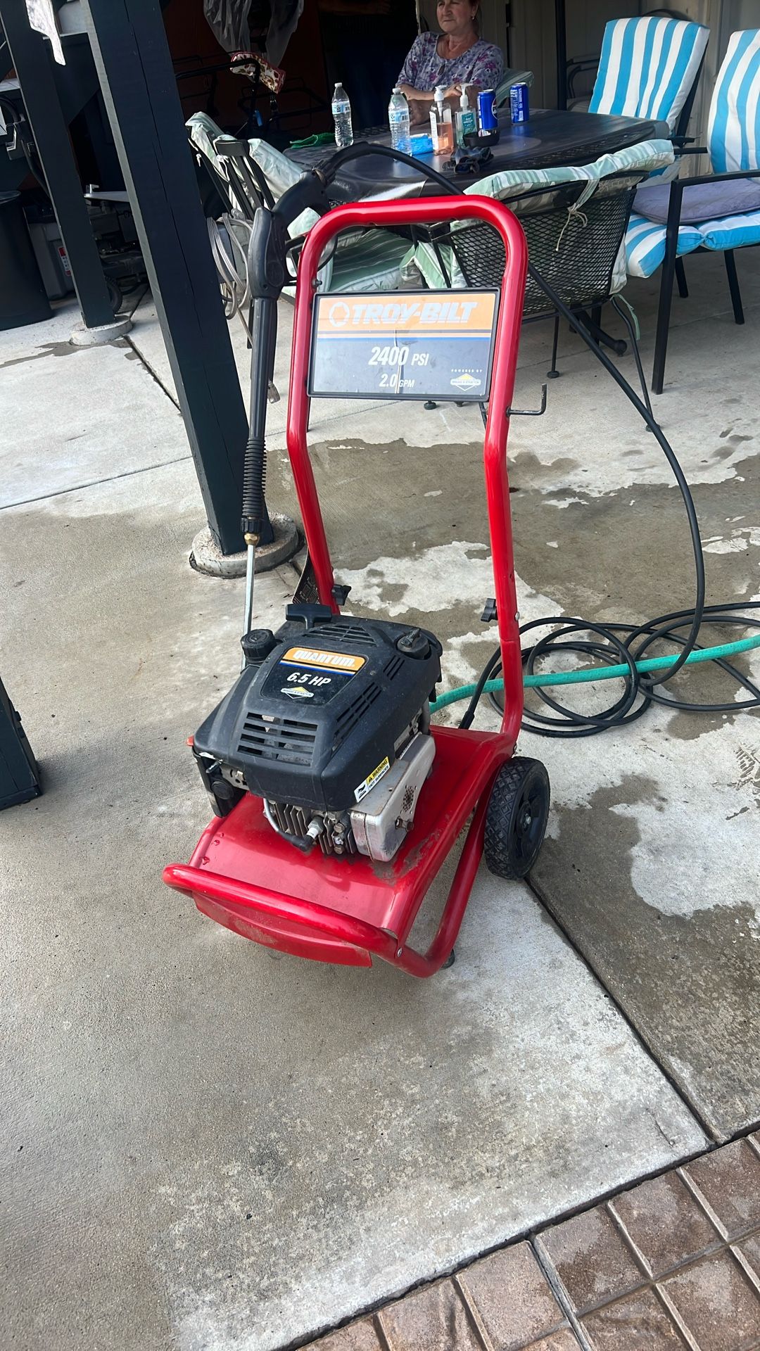 2500 Psi Power Washer