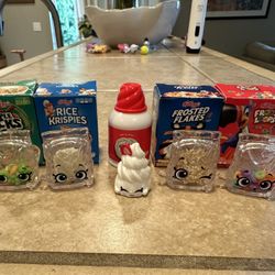 Shopkins real littles (Cereal And Reddi Wip).
