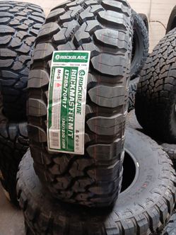 New set of tires 285 70 17 mud terrain