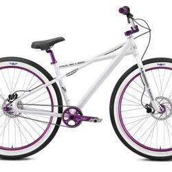 SE Bikes Monster Quad 29" BMX Bike Arctic White