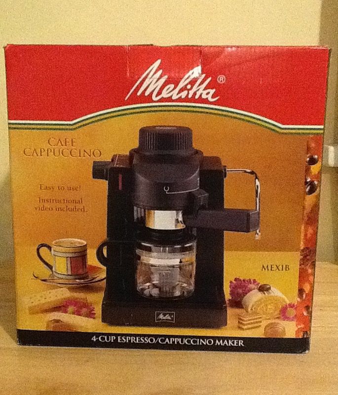 Malitta Mex1B Espresso/Cappuccino Machine.