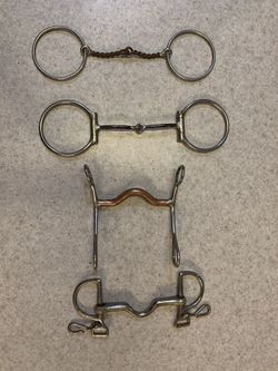 Four horse bits for sale