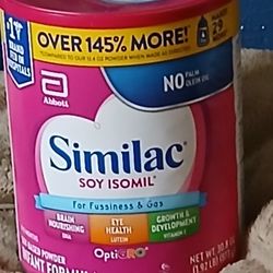 FREE SIMILAC SOY ISOMIL