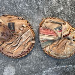 (2) Youth Catcher's Mitts