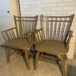Vintege Wood Chairs