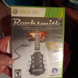 Xbox 360 Rock Smith Game
