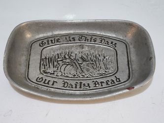 Custom Made Cast Aluminum Tray - Daily Bread
