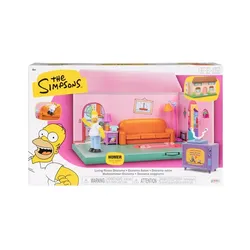 Simpsons Family Living Room Diorama playset
