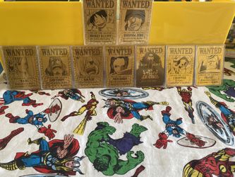 One piece wanted card