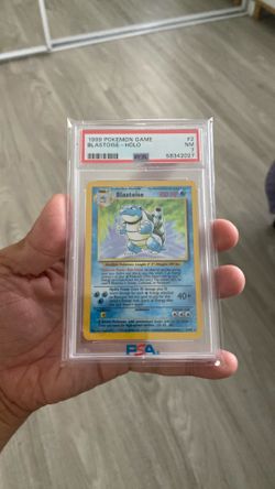 PSA 7 1999 Pokémon Base Set Blastoise Holo #2 – Authentic