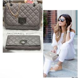 Michael Kors Sets, used/Conjuntos de bolsa y cartera MK en muy buenas condiciones $135 each/c.u