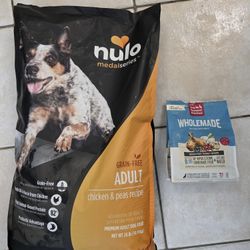 Dog Food Nulo 23lb Bag Chicken & Pea,  The Honest Kitchen Turkey 3lbs Best By 2027