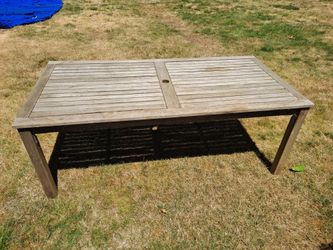 Deck Dining Table - teak