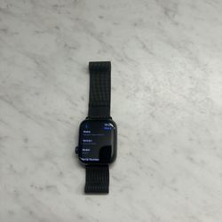 Apple Watch Series 7 GPS+Cellular Stainless Steel Graphite Milanse Loop Black