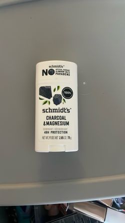 Schmidt's Charcoal & Magnesium 24 Hour Odor Protection Aluminum Free Vegan Deodorant 2.65 oz