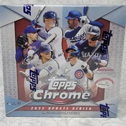 2022 Topps MLB Chrome Updates Baseball Trading Card Mega Box *IN HAND*