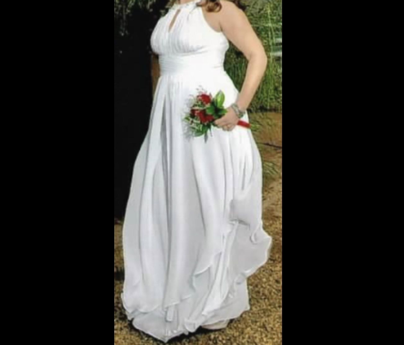 Egyptian Style White long Dress