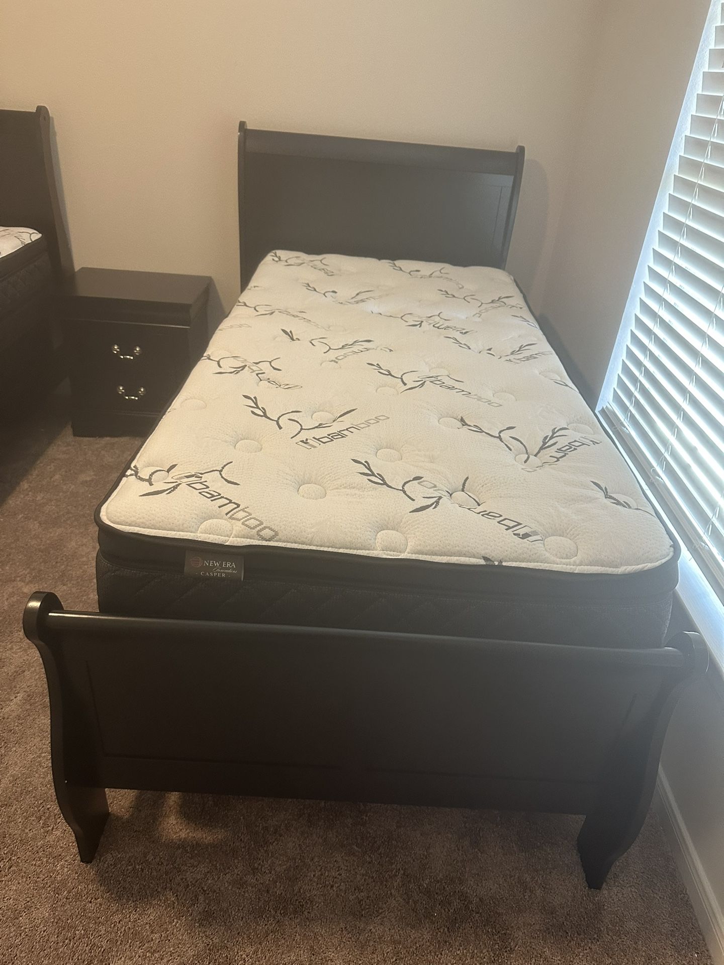 Twin Bed Frame With Mattress