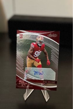 2025 Panini Absolute - Rookies Mykel Williams Auto #161 (RC)