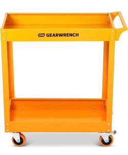 GEARWRENCH 36 in. W 2-Shelf Steel Automotive Utility Cart