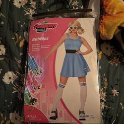 Power puff  Bubbles Costume For Woman 