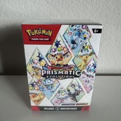 Pokemon Prismatic Evolutions Booster Bundle 