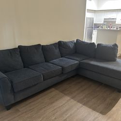 Navy Blue Couch 