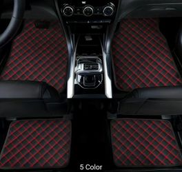 PU Leather Car Matts (Universal Fit)
