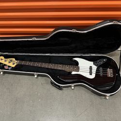 Fender Jazz Bass MIM (2002) – Black/Rosewood, Excellent Condition + Hard Case