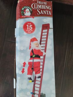 Climbing Santa