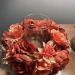 Beautiful candle holder centerpiece