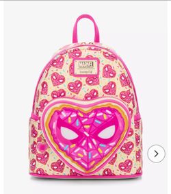 Loungefly Marvel Spider-Man Sprinkle Donut Mask BoxLunch Exclusive