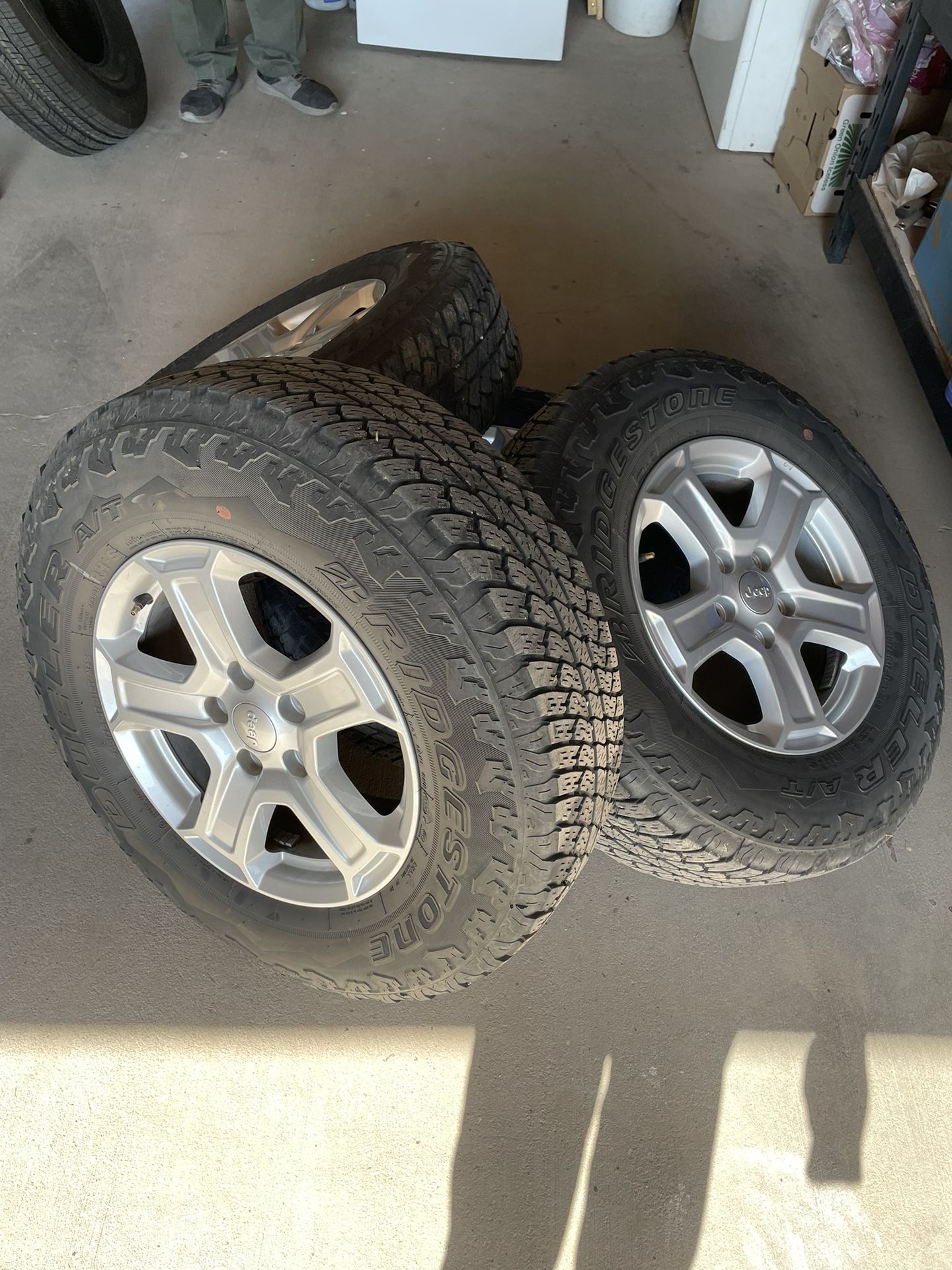 Jeep Wrangler Rims And Tires 17”