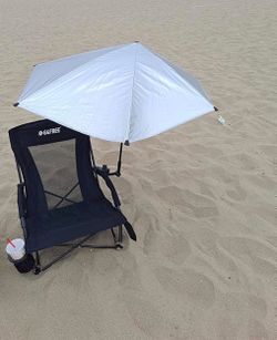 Beach chair w/ umbrella