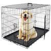 36 inch Dog Crate Double Door Folding Metal Dog or Pet Crate Kennel