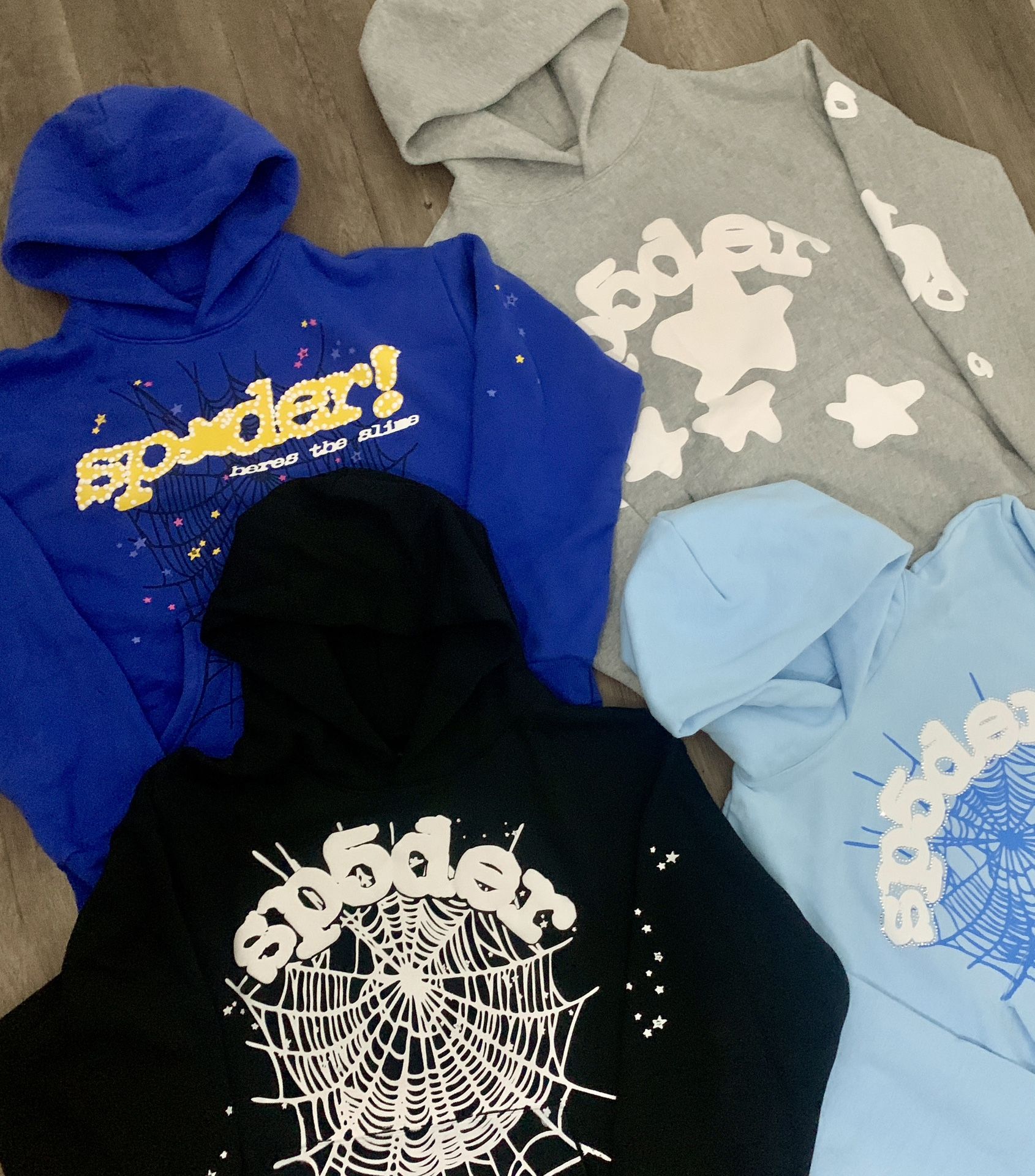 SP5DER Hoodies