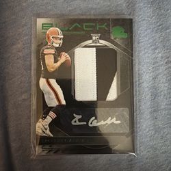 Dillion Gabriels RPA Silver Ink Rookie Patch Auto Numbered /25